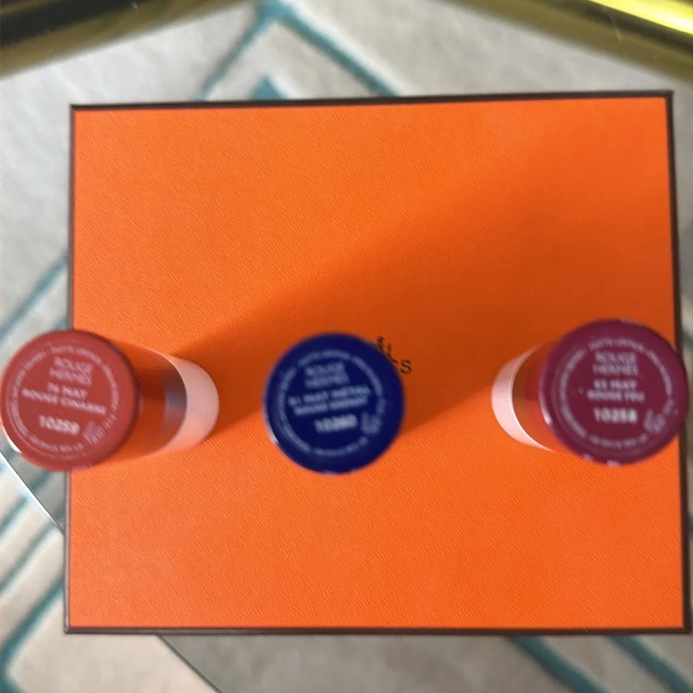 Hermes Rouge Hermes Lip Trio Set